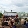 Przejazd platformą ulicami miasta