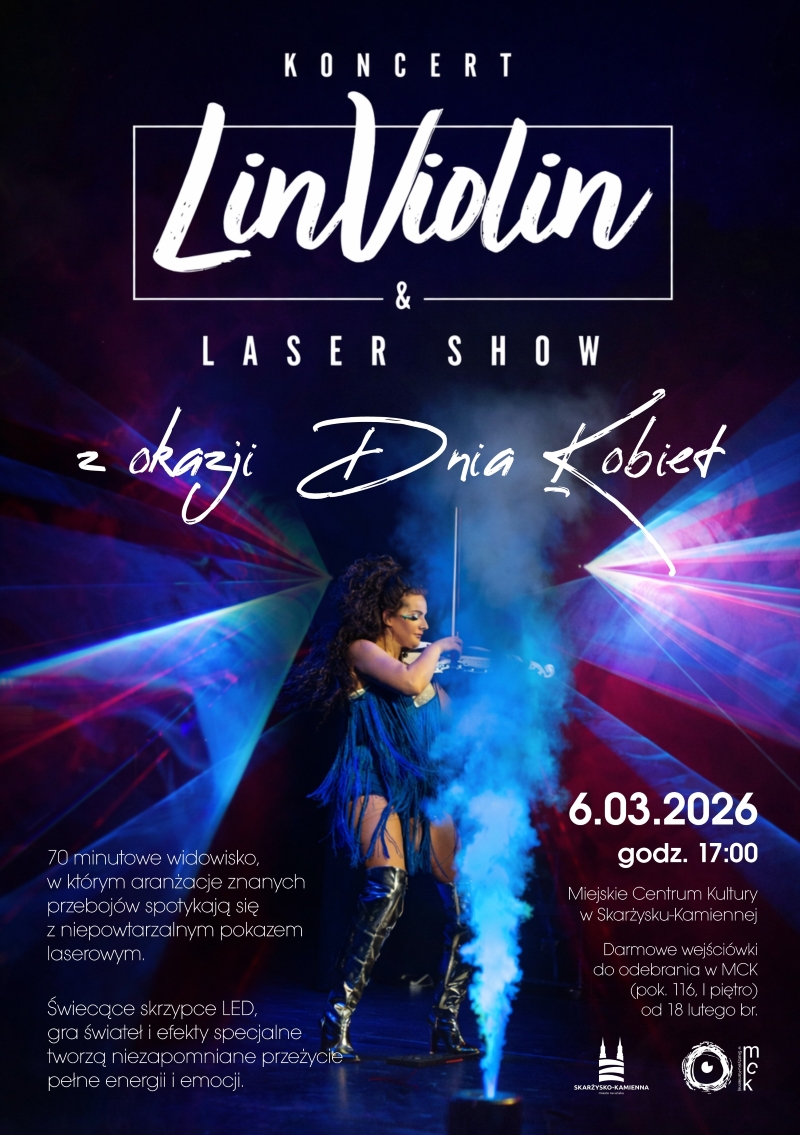 plakat_koncert_LinViolin-Laser_Show