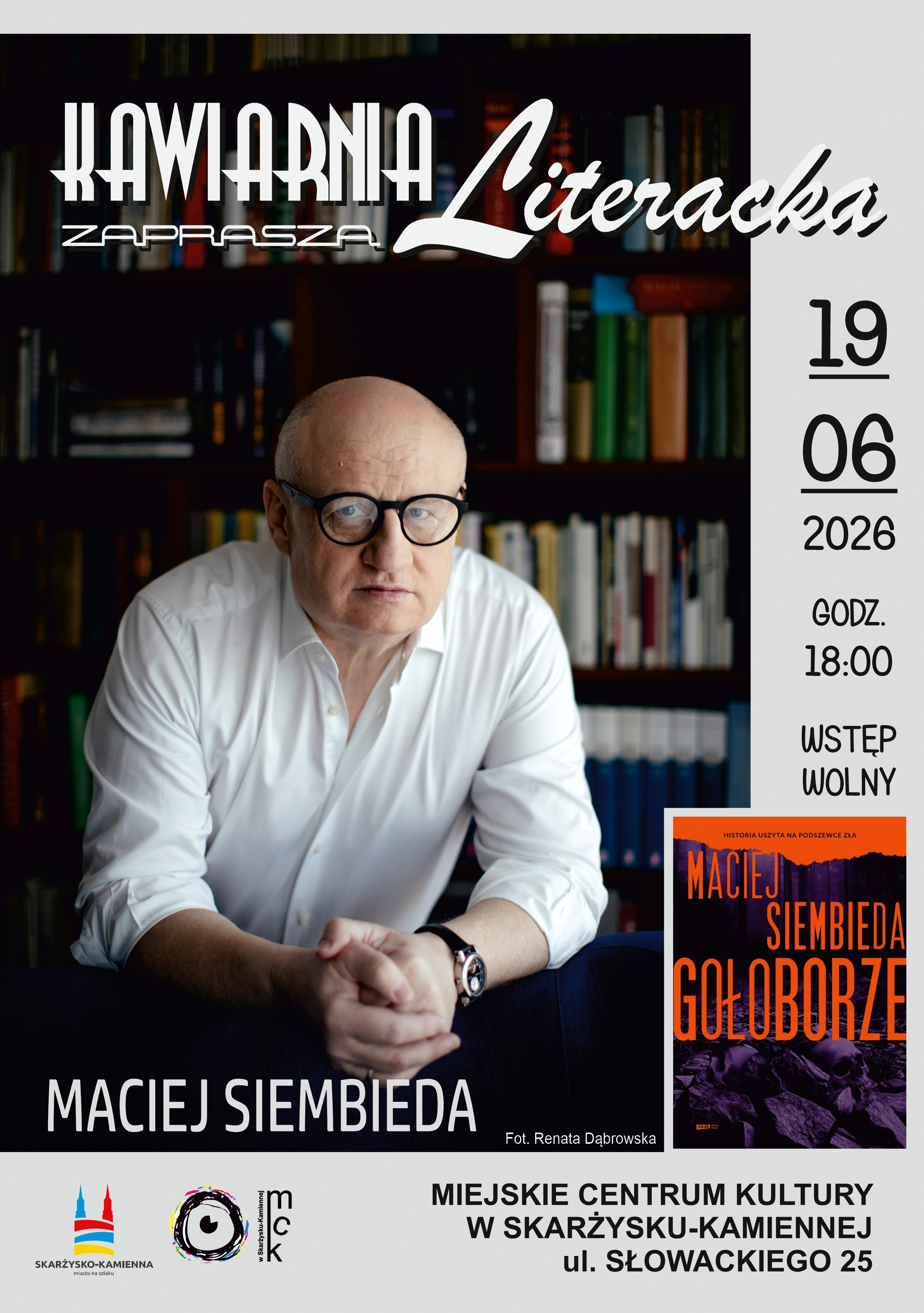 plakat_spotkanie_autorskie_Maciej_Siembieda