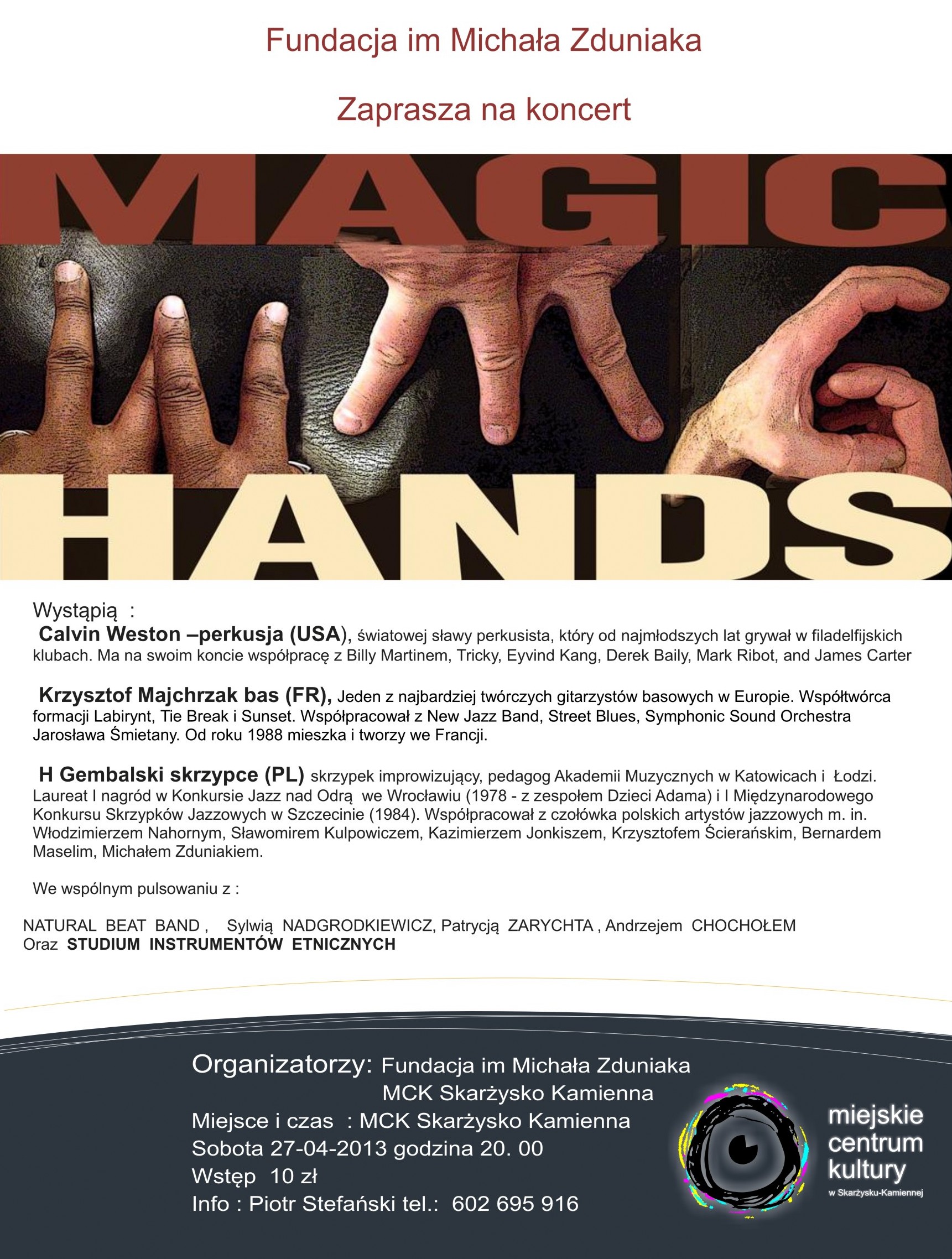 plakat magic hands