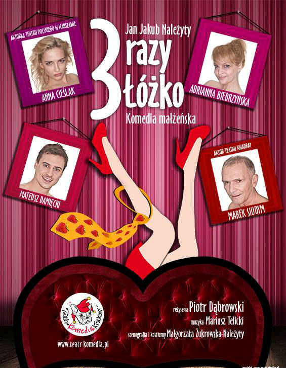3 razy lozko