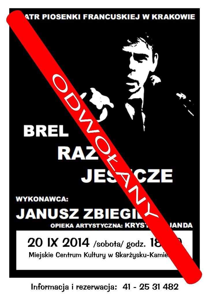 Brel Plakat