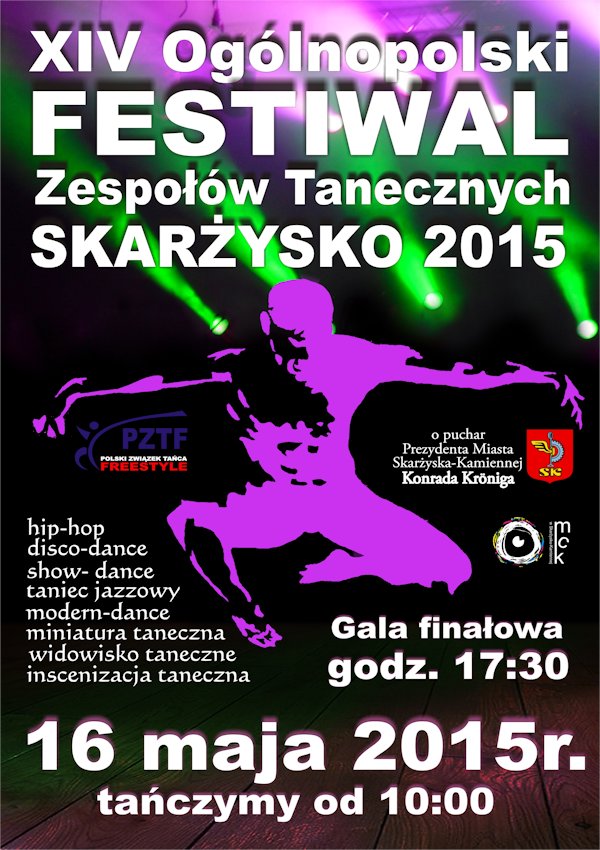 plakat XIV OFZT 2015