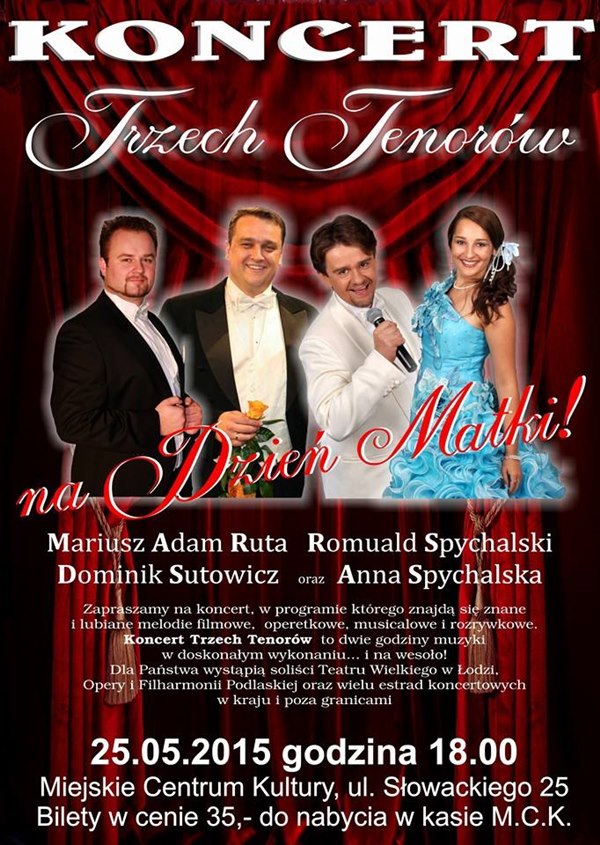 koncert na dzien matki