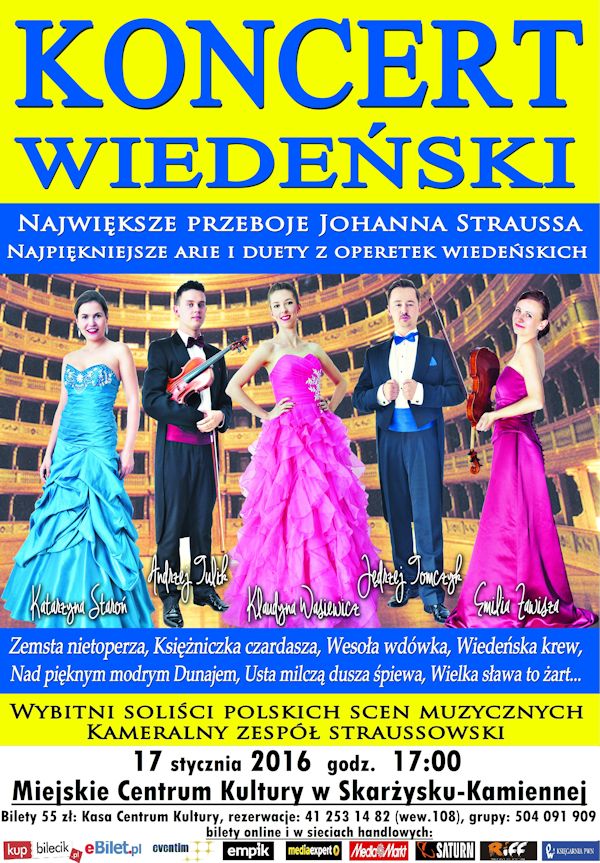 koncert wiedenski plakat
