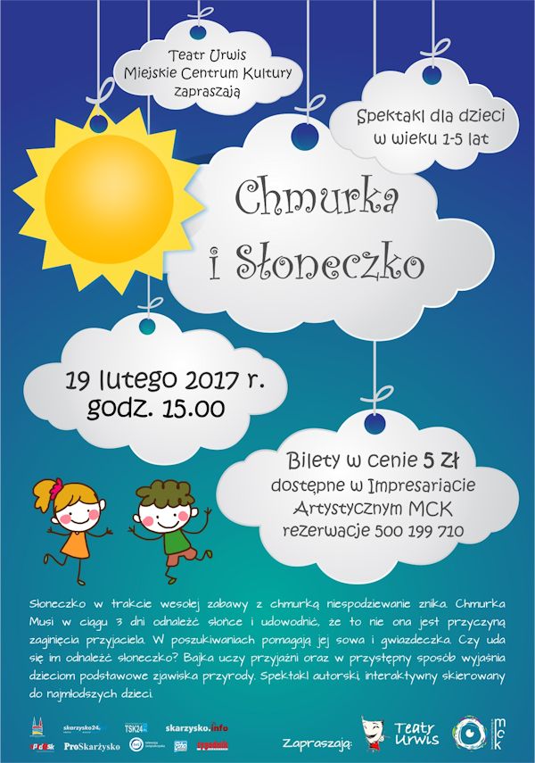 spektakl chmurka i sloneczko
