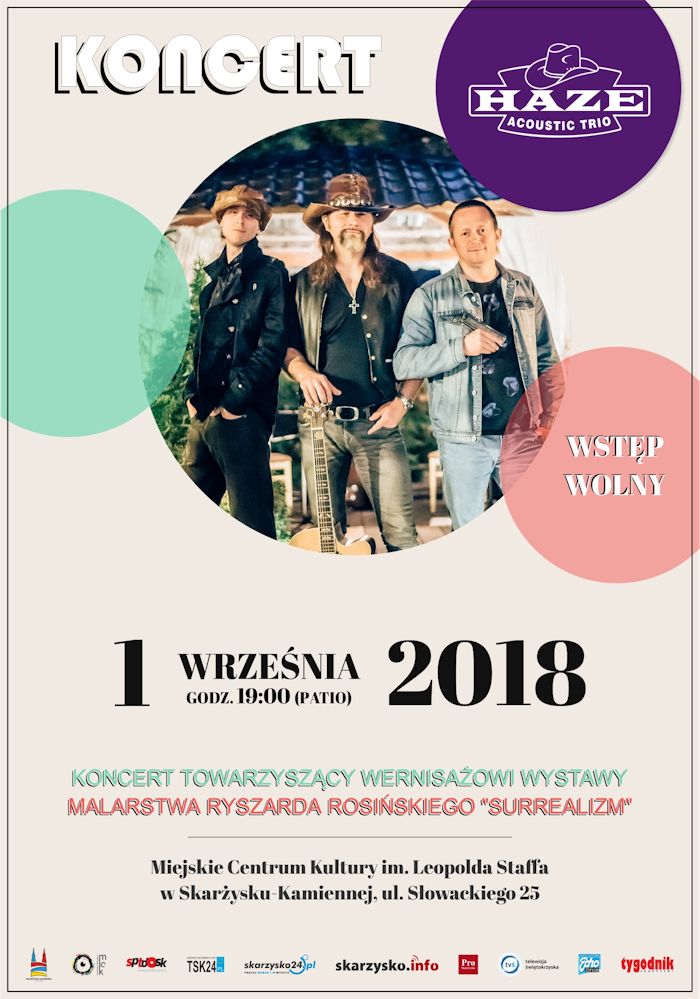 koncert Haze Acoustic Trio