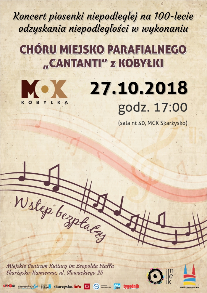 koncert choru CANTANTI z Kobylki