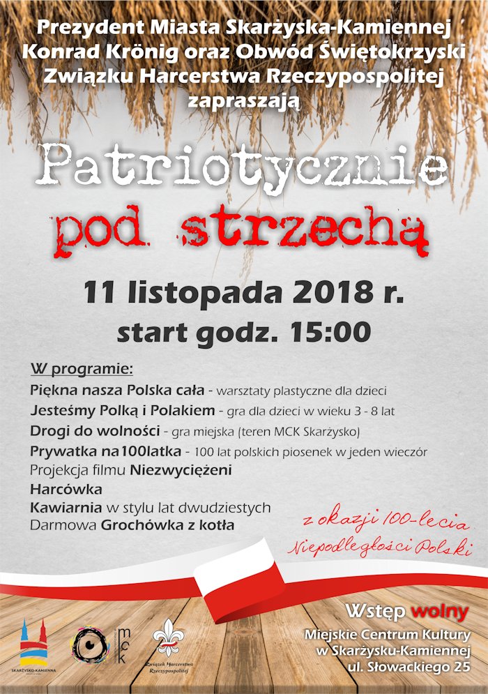patriotycznie pod strzecha