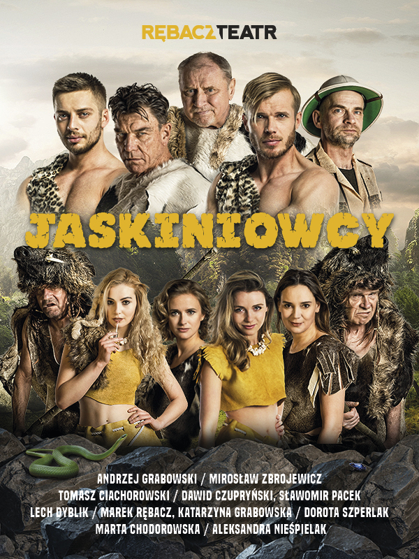 Jaskiniowcy Plakat Pionowy