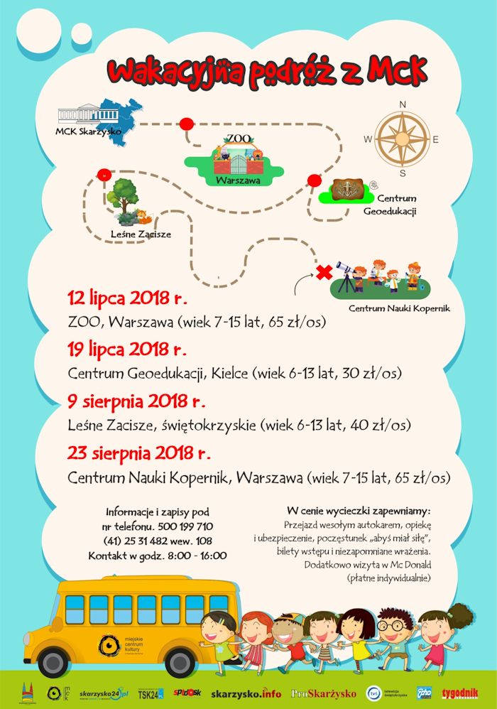 wakacyjna podroz z MCK 2018