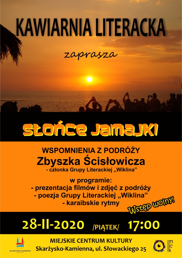kawiarnia literacka Slonce Jamajki