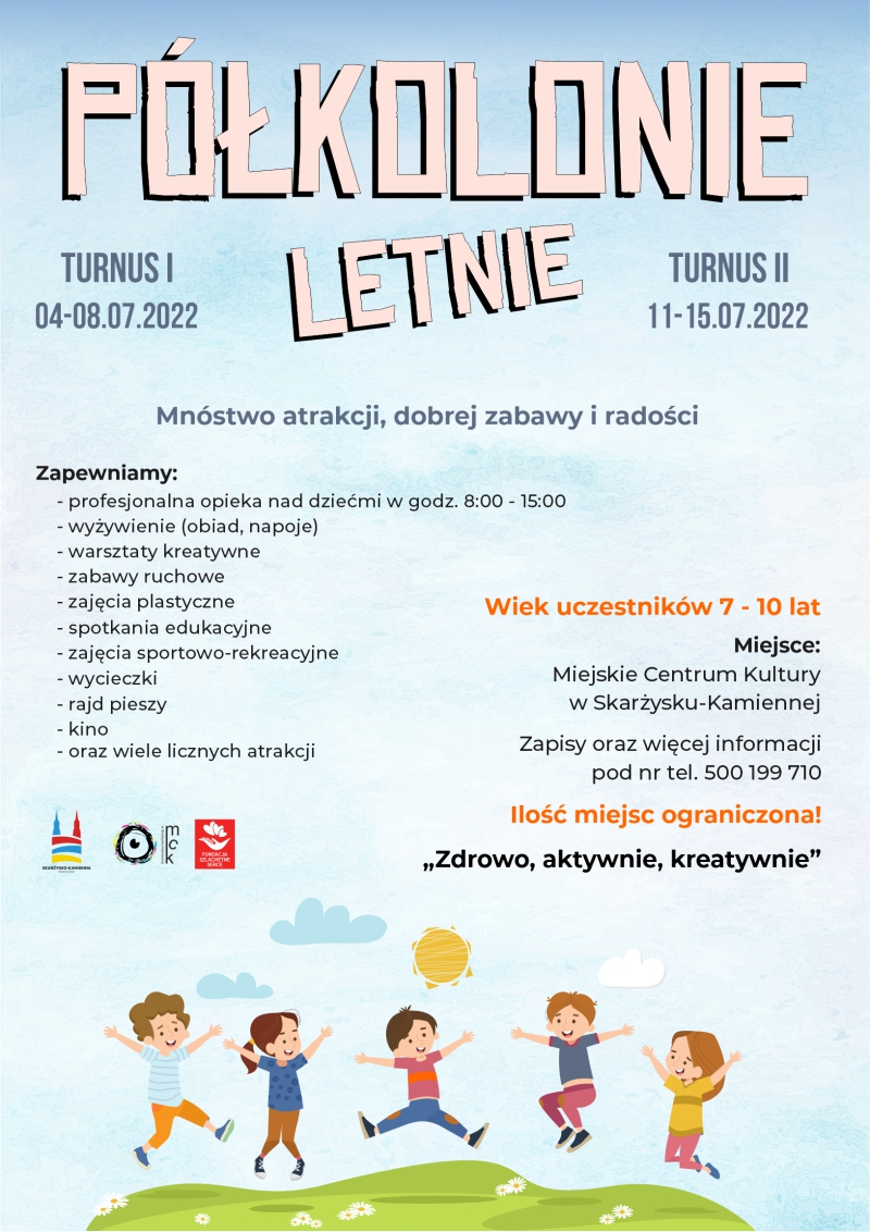 polkolonie letnie 2022