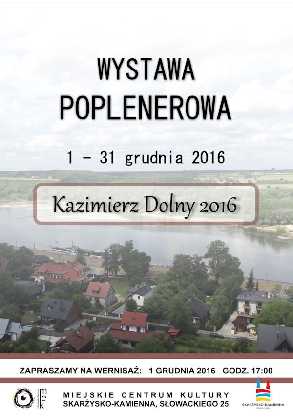 wystawa poplenerowa Kazimierz Dolny 2016