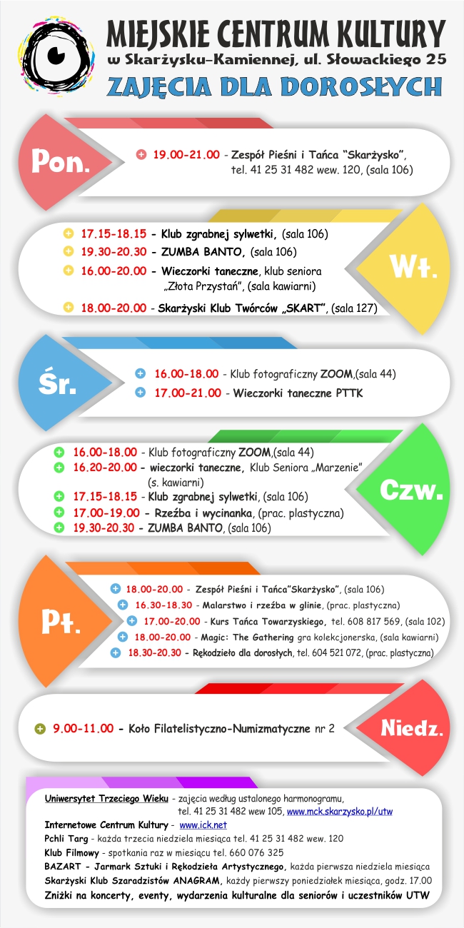 zajecia dla doroslych 2016 2017